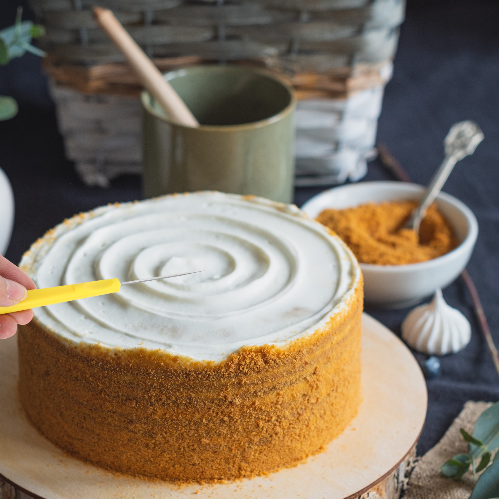 4本セットのシュガーニードル。食品グレードの安全な素材で作ら - Baking Kitchen Set のレビューと価格