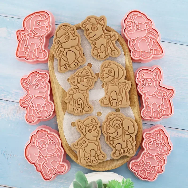 「パウ・パトロール」のクッキー型。かわいいアニメキャラクター - Baking Kitchen Set のレビューと価格