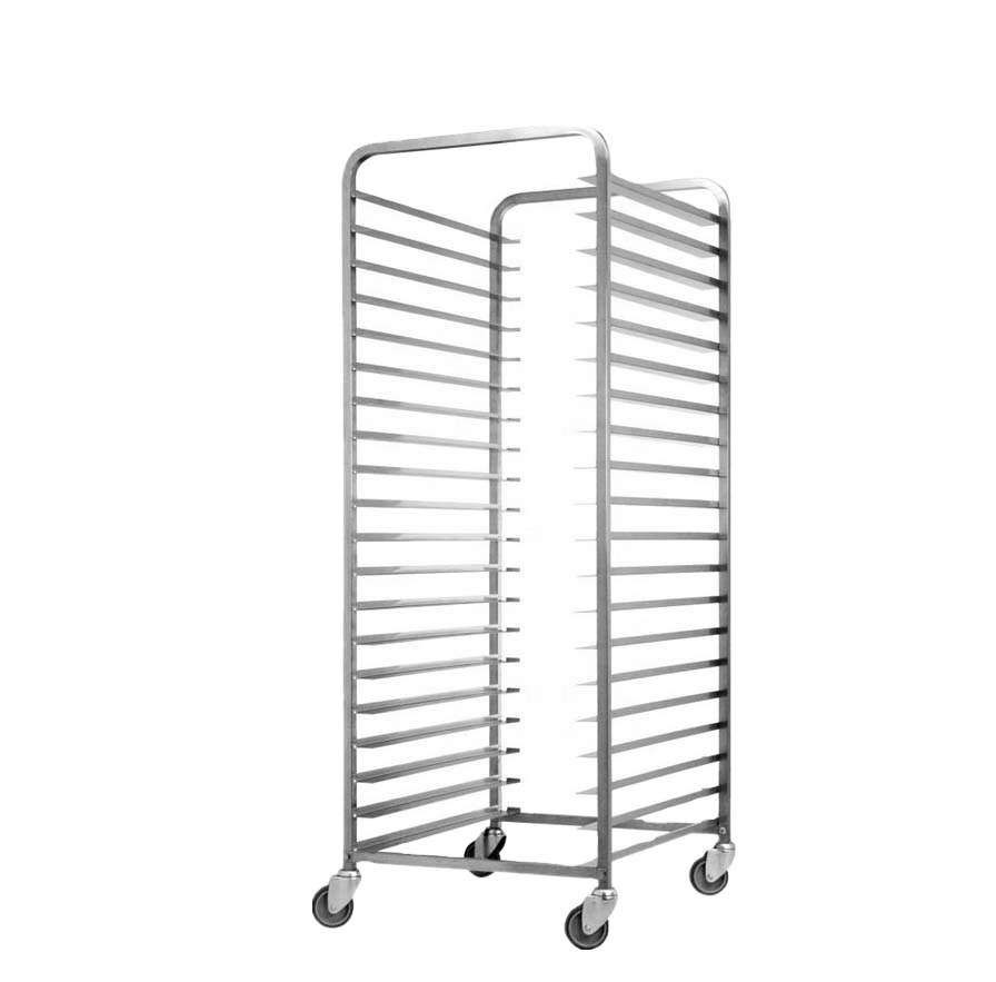 ベーカリー用ステンレス製冷却ラック付きトロリー、ベーキングキ - Kitchen Baking Cart のレビューと価格
